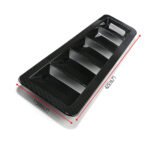 ⁦2PCS Universal Car Hood Vent Louver Scoop Cover Air Flow Intake Cooling Panel⁩ - الصورة ⁦11⁩