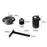 Aluminum Oil Catch Can Kit Oil Separator Reservoir Tank for Ford F150 2.7EB 3.5EB 5.0 Passenger Side 2011-2019 - Ảnh 6