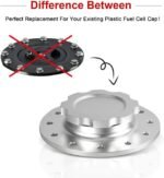 Billet Aluminum Easy Fill Fuel Cell Gas Cap With 12 Hole Cell Bung and Gasket — изображение 6