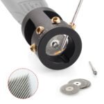 ⁦TIG Tungsten Sharpener Head Tool Tungsten Grinder for TIG Welding with 4 Cut-Off Slot Multi-Angle & Offsets TIG Welding Tool⁩ - الصورة ⁦5⁩