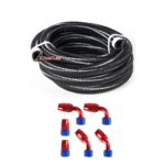 10/16/20FT 10AN CPE Fuel line Hose Braided Nylon Stainless Steel Oil Gas - Сурет 31