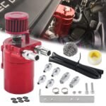 Baffled Oil Catch Can Kit Reservoir Tank with Breather Filter - Сурет 15
