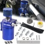 Baffled Oil Catch Can Kit Reservoir Tank with Breather Filter - Сурет 14