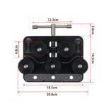 Tubing Straightener Brake Line Straightener for 3/16" - 1.0" Diameters Tubing - Сурет 3