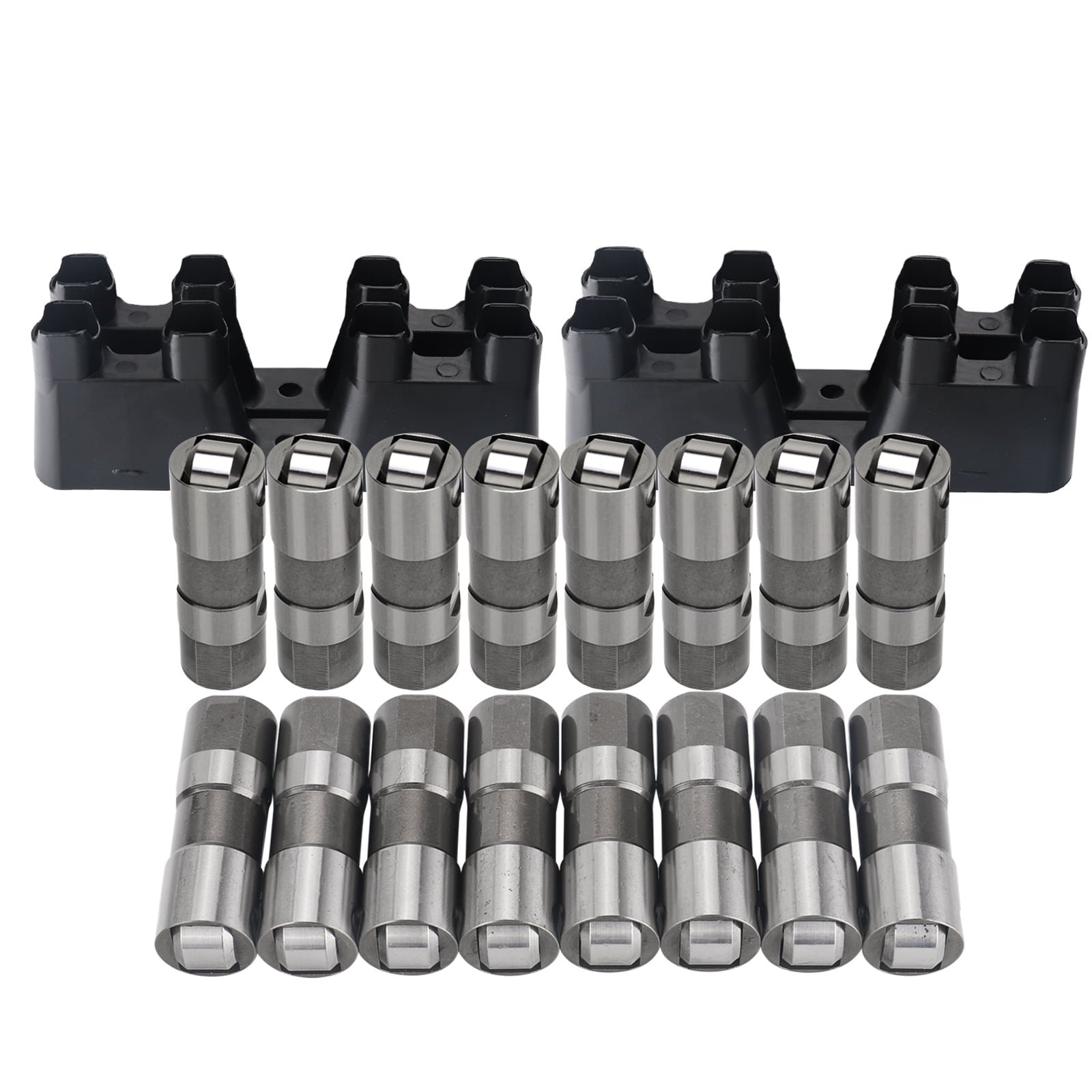 SetFitBrianTooleyRacingGMDelphiLS7LiftersGSTP3 Set of 16 and Guide Trays Fit Racing GM LS7 Lifters LS LQ 4.8 5.3 5.7 6.0 6.2 - الصورة 1