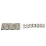 16 Pcs Stainless Exhaust Manifold Stud Nuts kit for Ford 4.6 & 5.4 Liter V8 2 Manifolds - Billede 4