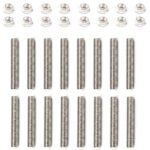 16 Pcs Stainless Exhaust Manifold Stud Nuts kit for Ford 4.6 & 5.4 Liter V8 2 Manifolds - Billede 7