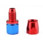 ⁦2PCS AN4/AN6/AN8/AN10/AN12 Swivel Hose End Fitting Adapter For Oil/Fuel/Gas Hose Line⁩ - الصورة ⁦11⁩