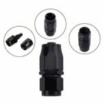 ⁦2PCS AN4/AN6/AN8/AN10/AN12 Swivel Hose End Fitting Adapter For Oil/Fuel/Gas Hose Line⁩ - الصورة ⁦9⁩