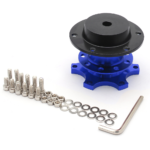 Universal Sports Steering Wheel Quick Release Snap Off Boss Kit Hub Adapter Red - 圖片 11