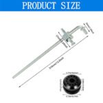 ⁦4x4 Transfer Case Shifter Control Linkage+Grommet Bushings For 2002-05 Dodge Ram⁩ - الصورة ⁦7⁩