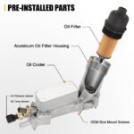 For 2011-16 Jeep Dodge Chrysler 926-876 Aluminum Housing Oil Filter Assembly — изображение 11