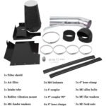 99-06 Chevy GMC V8 4.8L/5.3L/6.0L 4 inches Cold Air Intake Kit+Heat Shield - Billede 9