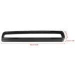 2PCS Front Grill Grille Insert Cover Trim for Dodge Challenger 2015-2023 Accessories - Ảnh 5