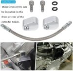 LS LS1 Throttle Body Coolant Bypass Hose Kit Cylinder Head Steam Port Crossover — изображение 6