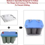 ⁦Battery Bracket Relocation Hold Down Tray Kit For Optima 34/78 Battery Aluminum⁩ - الصورة ⁦5⁩
