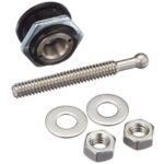 4 X Push Button Quick Release Hood Bonnet Pins Lock Clip Car Bumper Latch Kit - 圖片 9
