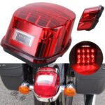 Harley LED Tail Light for 2000-2017 Models - Smoked 3-in-1 Brake Light - Сурет 6