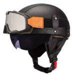 Retro German Motorcycle Half Helmet DOT Certified - I06 - Ảnh 13