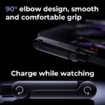 ⁦🔥Last Day 60% OFF - ⚡2-in-1 Invisible Holder Charger Cable – 240W Fast Charging Cord with Built-In Phone Stand⁩ - الصورة ⁦5⁩