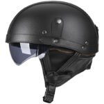 Retro German Motorcycle Half Helmet DOT Certified - I06 - Ảnh 10
