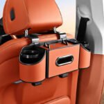 Multifunctional Nappa Leather Car Backseat Organizer - 圖片 11