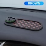 Woyuosn Multifunction Car Mat with Phone Holder Hidden Number Plate - Сурет 9