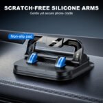 📱 50% OFF NOW! ✨ 360° Rotating Foldable Phone Holder - Universal Compatibility with Anti-Slip Base for Desk. Car & Travel Use 🚗💻 - 圖片 4