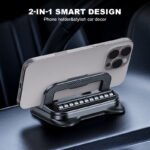 📱 50% OFF NOW! ✨ 360° Rotating Foldable Phone Holder - Universal Compatibility with Anti-Slip Base for Desk. Car & Travel Use 🚗💻 - 圖片 5